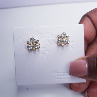 Trio-Mini Stud Earring