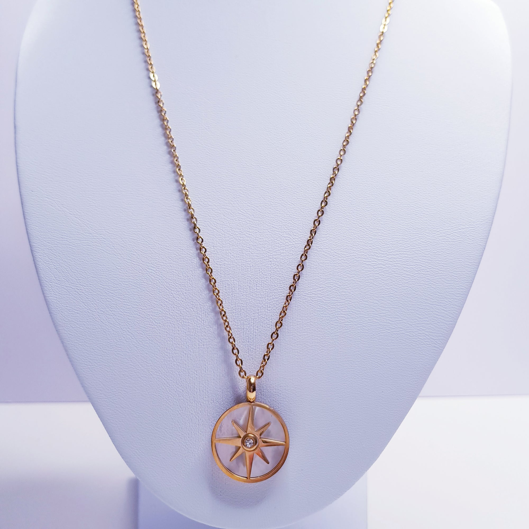 Compass Shell Necklace