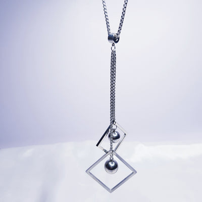 Long Geo Necklace