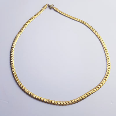 Flat Snake 2 Necklace