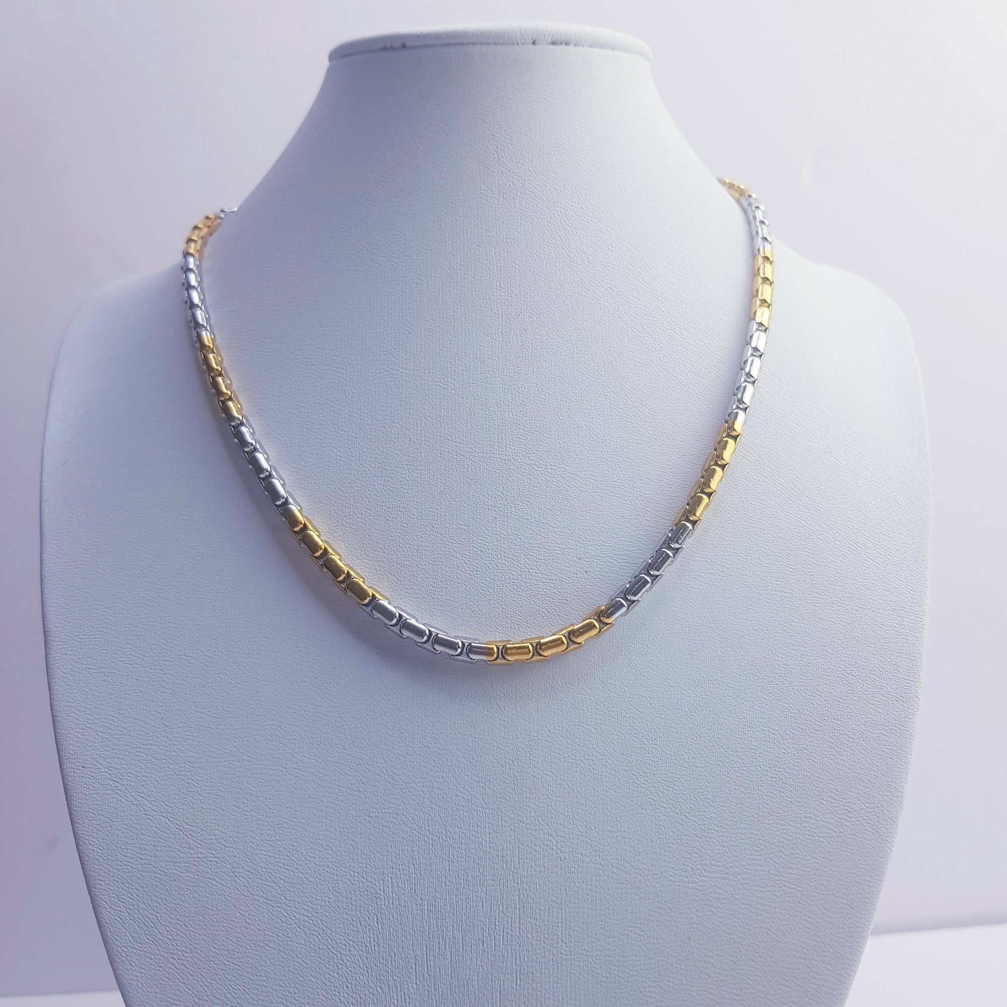 Box Link Chain Necklace