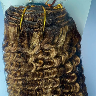 Kelly Kinky Clip In Hair Extension