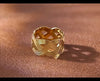 Weave Statement Gold Ring