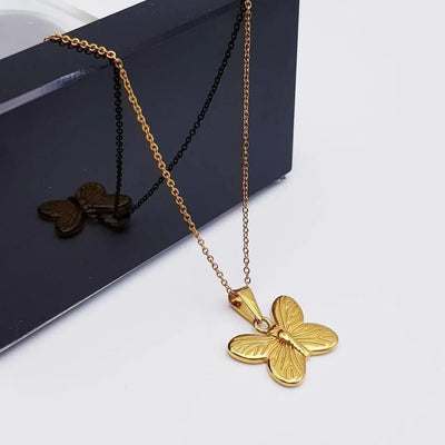 Butterfly Pendant Necklace