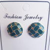 Gridlock Stud  Earring