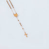 Gold Rosary Necklace