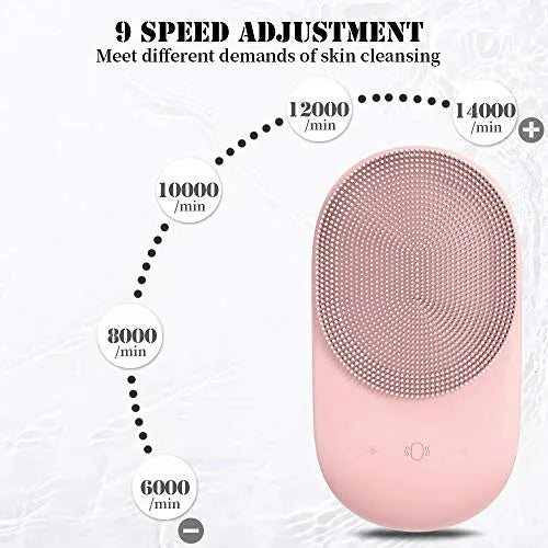 Facial Cleansing Rechargeable Brush, Sonic Face Brush