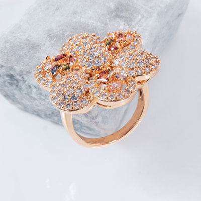 Petal Glitz Ring