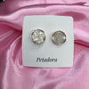 Marble B Stud Earrings