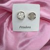 Marble B Stud Earrings