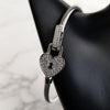 Heart Lock Bangle