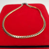 Multi-Tone Flat Snake Anklet