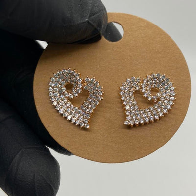 In-Heart  Shimmer Stud Earring