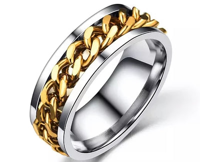 JJ Rolly Cuban Link Ring (Unisex)