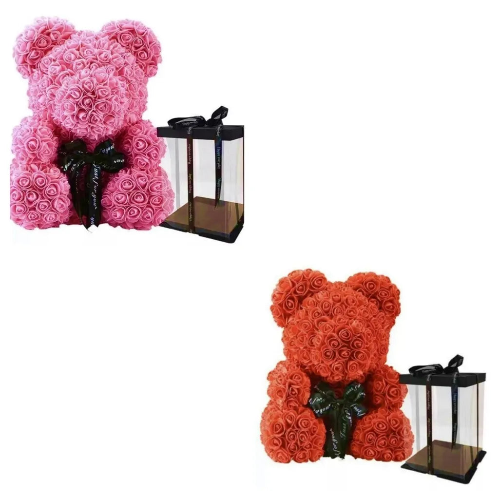 Luxury Rose Teddy Bear